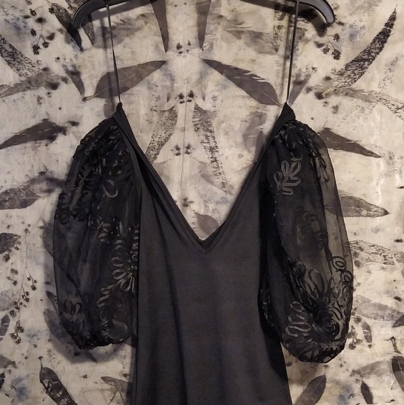 Zara combination tulle bodysuit (s) - Picture 2 of 5